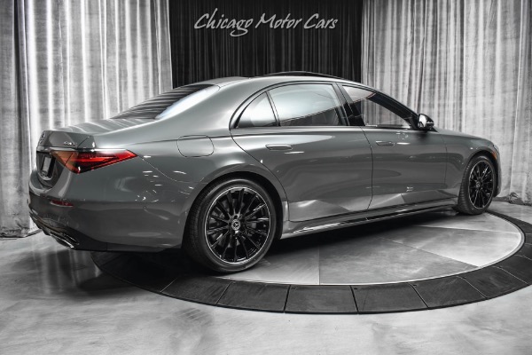 Used 2023 Mercedes-Benz S580 4Matic Sedan AMG Line! DELIVERY MILES! Exclusive Interior! Night Pkg! BEST SPEC! for sale Sold at Chicago Motor Cars in West Chicago IL 60185 5