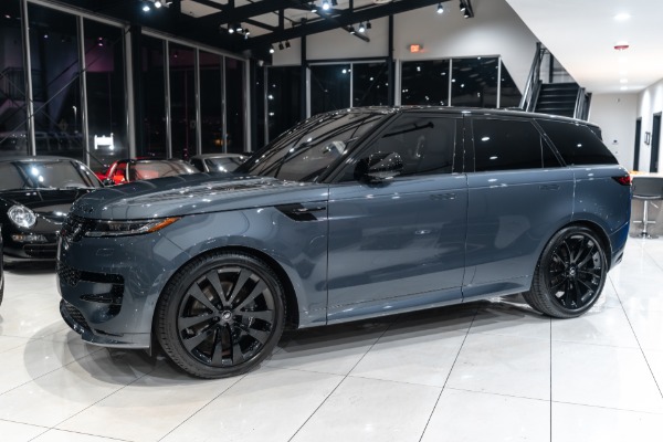Used 2023 Land Rover Range Rover Sport P530 First Edition 1 of Only 500! V8 AWD Black Exterior Pkg! Varesine Blue! for sale Sold at Chicago Motor Cars in West Chicago IL 60185 2