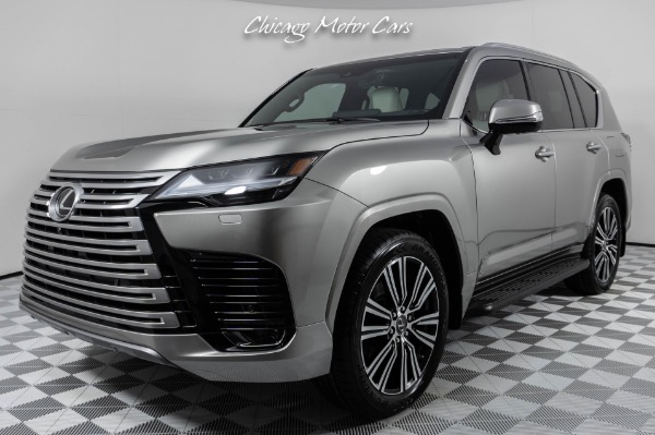 Used 2022 Lexus LX600 Luxury Rear Seat Entertainment! Active Height Control Only 9 Miles! Loaded! for sale Sold at Chicago Motor Cars in West Chicago IL 60185 5