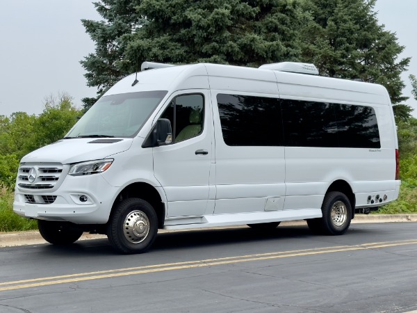 Used 2021 Mercedes-Benz Sprinter 4x4 3500 Ultimate Toys FULL Bathroom+Kitchen! $228K+ MSRP! Only 3k Miles! for sale Sold at Chicago Motor Cars in West Chicago IL 60185 1