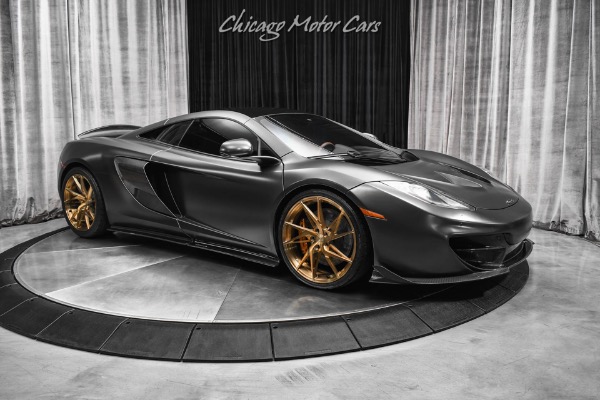 Used 2012 McLaren MP4-12C Coupe Stunning Spec! Pure 800 Turbos! TONS of Carbon Fiber! Stage 3 Tune! for sale Sold at Chicago Motor Cars in West Chicago IL 60185 6