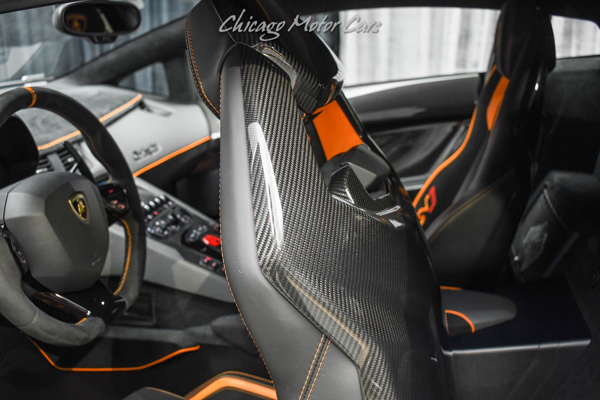 Used-2019-Lamborghini-Aventador-LP770-4-SVJ-Coupe-Grigio-Telesto-Pearl-HOT-Spec-TONS-of-Carbon-Fiber