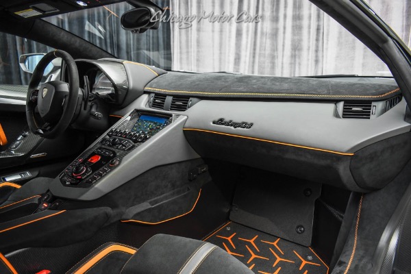 Used-2019-Lamborghini-Aventador-LP770-4-SVJ-Coupe-Grigio-Telesto-Pearl-HOT-Spec-TONS-of-Carbon-Fiber