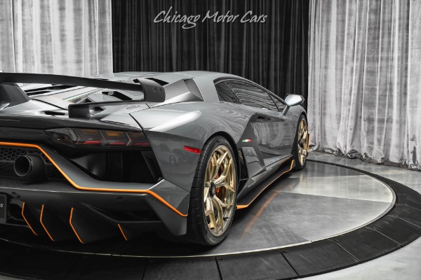 Used-2019-Lamborghini-Aventador-LP770-4-SVJ-Coupe-Grigio-Telesto-Pearl-HOT-Spec-TONS-of-Carbon-Fiber