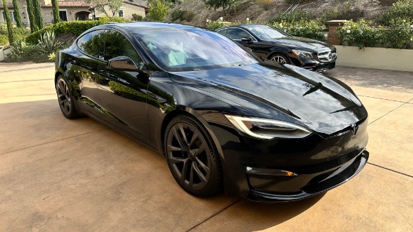 Used 2022 Tesla Model S Plaid Sedan 21 Arachnid Wheels! White Premium Interior! 1000HP! for sale Sold at Chicago Motor Cars in West Chicago IL 60185 4