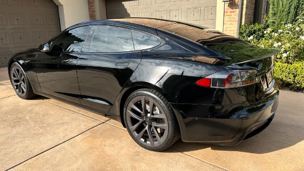 Used 2022 Tesla Model S Plaid Sedan 21 Arachnid Wheels! White Premium Interior! 1000HP! for sale Sold at Chicago Motor Cars in West Chicago IL 60185 6