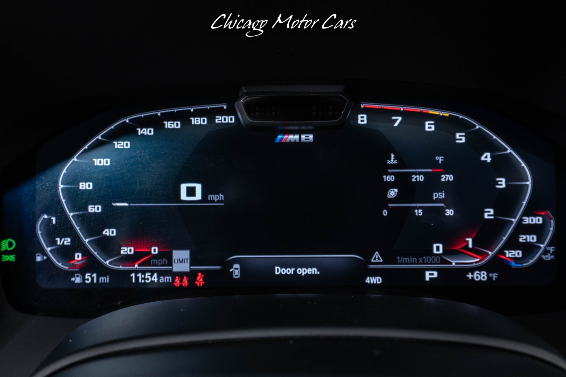 Used-2022-BMW-M8-Competition-Package-Full-Stealth-PPF-Sakhir-Orange-Interior