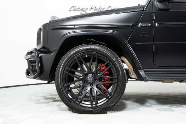 Used 2022 Mercedes-Benz G63 AMG 4Matic G Manufaktur Interior Pack Plus Satin PPF AMG Night Package Serviced for sale Sold at Chicago Motor Cars in West Chicago IL 60185 3