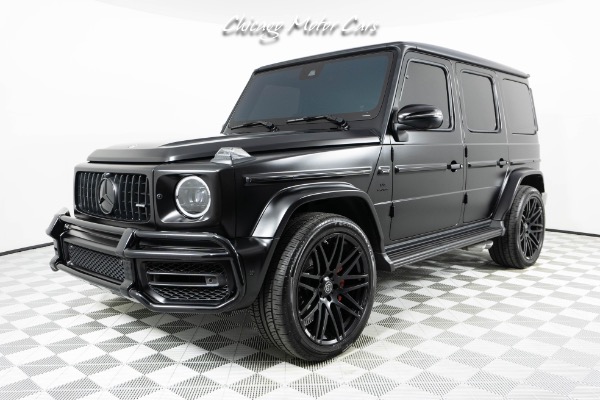 Used 2022 Mercedes-Benz G63 AMG 4Matic G Manufaktur Interior Pack Plus Satin PPF AMG Night Package Serviced for sale Sold at Chicago Motor Cars in West Chicago IL 60185 5