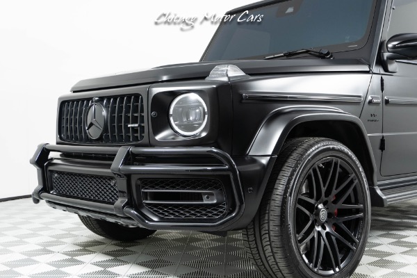 Used 2022 Mercedes-Benz G63 AMG 4Matic G Manufaktur Interior Pack Plus Satin PPF AMG Night Package Serviced for sale Sold at Chicago Motor Cars in West Chicago IL 60185 6