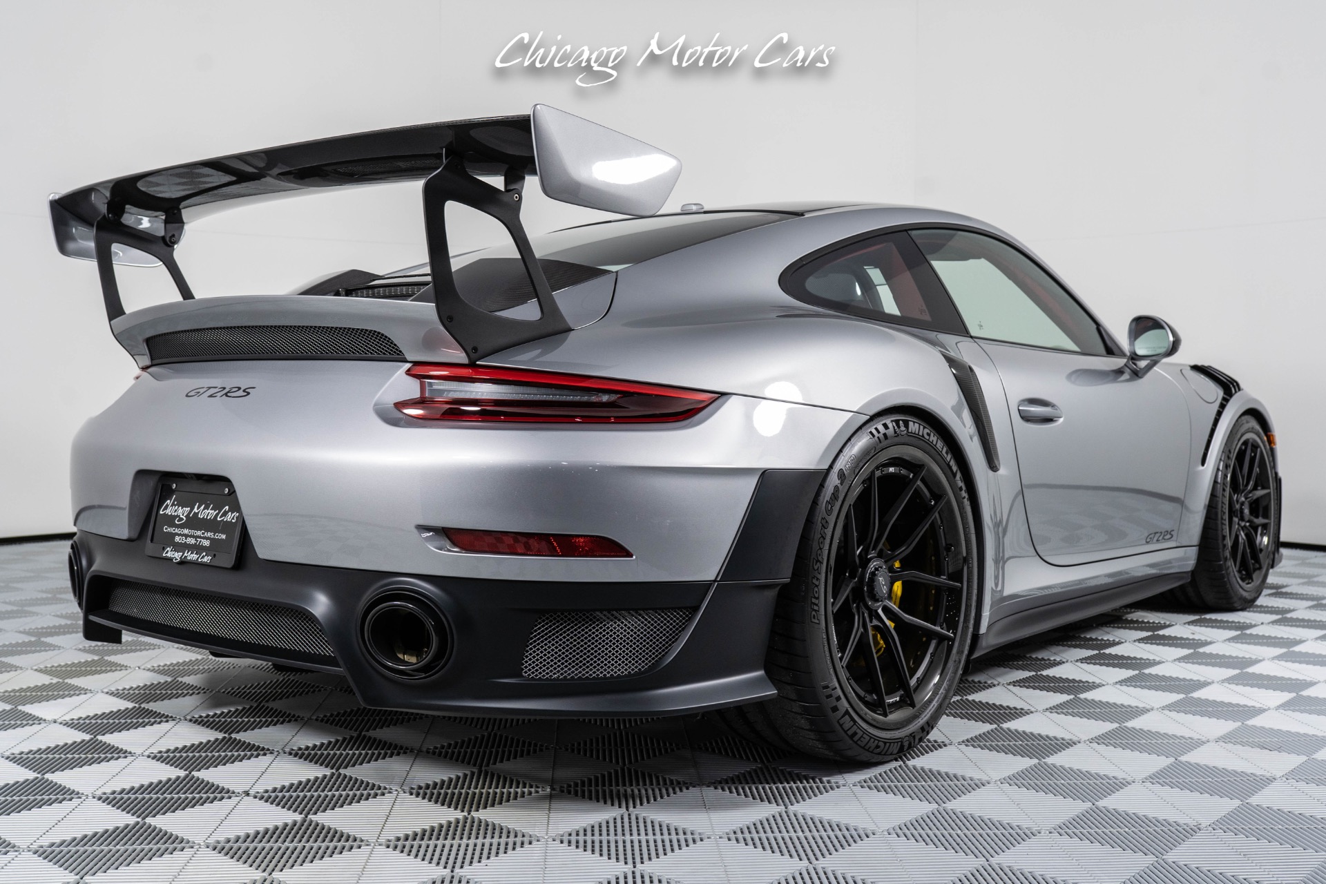 Used-2019-Porsche-911-GT2-RS-Weissach-Package-Full-PPF-VERY-LOW-MILES-Front-Lift-Loaded