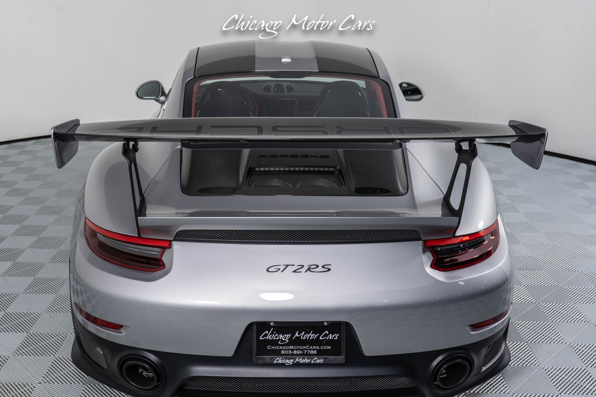 Used-2019-Porsche-911-GT2-RS-Weissach-Package-Full-PPF-VERY-LOW-MILES-Front-Lift-Loaded