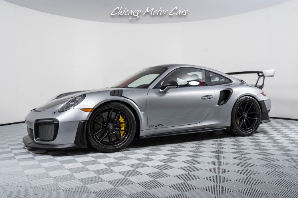 Used-2019-Porsche-911-GT2-RS-Weissach-Package-Full-PPF-VERY-LOW-MILES-Front-Lift-Loaded