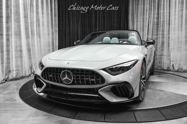 Used 2022 Mercedes-Benz SL63 AMG Convertible Performance Line! Burmester! Carbon Ceramics! 27 Miles! for sale Sold at Chicago Motor Cars in West Chicago IL 60185 2