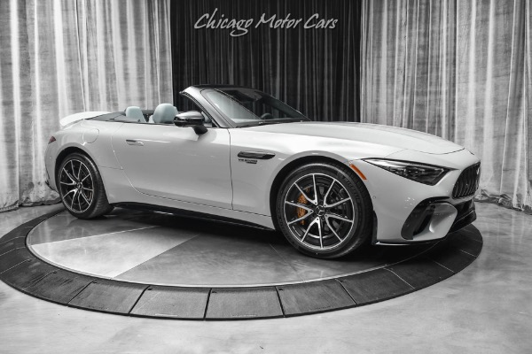 Used 2022 Mercedes-Benz SL63 AMG Convertible Performance Line! Burmester! Carbon Ceramics! 27 Miles! for sale Sold at Chicago Motor Cars in West Chicago IL 60185 6