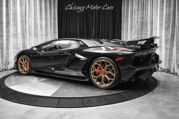 Used 2020 Lamborghini Aventador LP770-4 SVJ Coupe HOT Color Combo! TONS of Carbon Fiber! Front Lift! for sale Sold at Chicago Motor Cars in West Chicago IL 60185 3