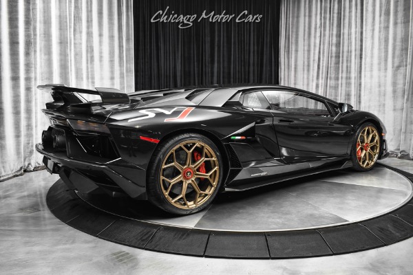 Used 2020 Lamborghini Aventador LP770-4 SVJ Coupe HOT Color Combo! TONS of Carbon Fiber! Front Lift! for sale Sold at Chicago Motor Cars in West Chicago IL 60185 5