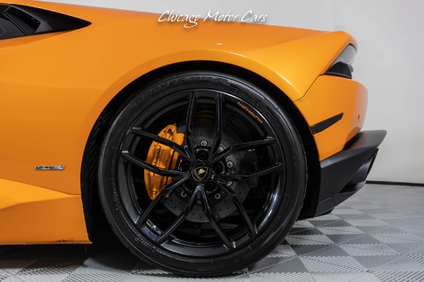 Used 2015 Lamborghini Huracan LP 610-4 UGR Stage 3+ TWIN-Turbo Kit! Orange Pearl Effect! 250K In Upgrades for sale Sold at Chicago Motor Cars in West Chicago IL 60185 5