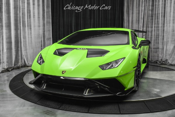 Used 2022 Lamborghini Huracan LP640-2 STO Coupe Upgraded Titanium Exhaust! Sport Seats! Only 1311 Miles! for sale Sold at Chicago Motor Cars in West Chicago IL 60185 2