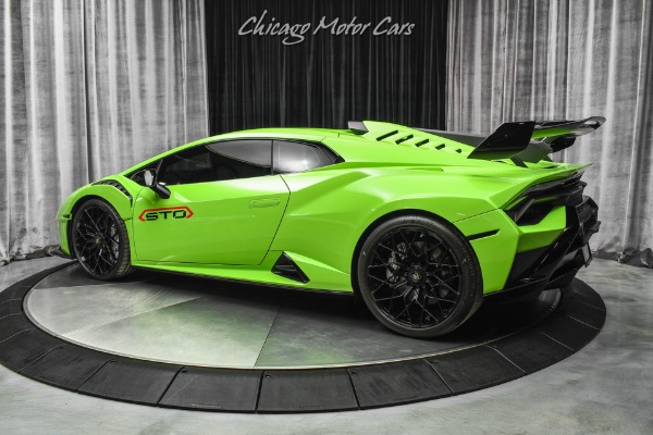 Used 2022 Lamborghini Huracan LP640-2 STO Coupe Upgraded Titanium Exhaust! Sport Seats! Only 1311 Miles! for sale Sold at Chicago Motor Cars in West Chicago IL 60185 3