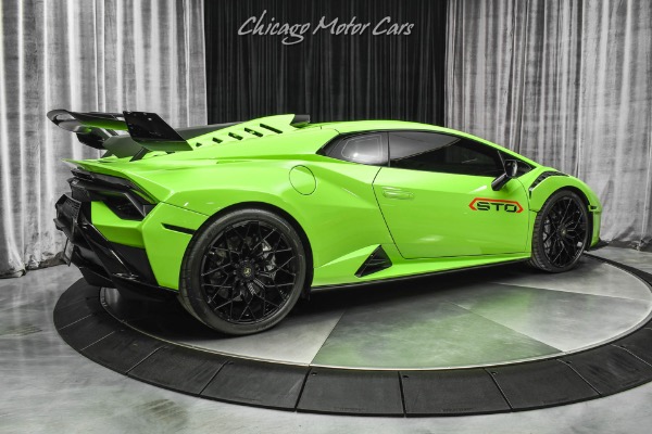 Used 2022 Lamborghini Huracan LP640-2 STO Coupe Upgraded Titanium Exhaust! Sport Seats! Only 1311 Miles! for sale Sold at Chicago Motor Cars in West Chicago IL 60185 5
