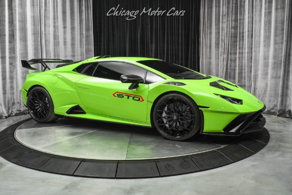 Used 2022 Lamborghini Huracan LP640-2 STO Coupe Upgraded Titanium Exhaust! Sport Seats! Only 1311 Miles! for sale Sold at Chicago Motor Cars in West Chicago IL 60185 6