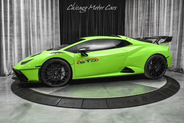 Used 2022 Lamborghini Huracan LP640-2 STO Coupe Upgraded Titanium Exhaust! Sport Seats! Only 1311 Miles! for sale Sold at Chicago Motor Cars in West Chicago IL 60185 1