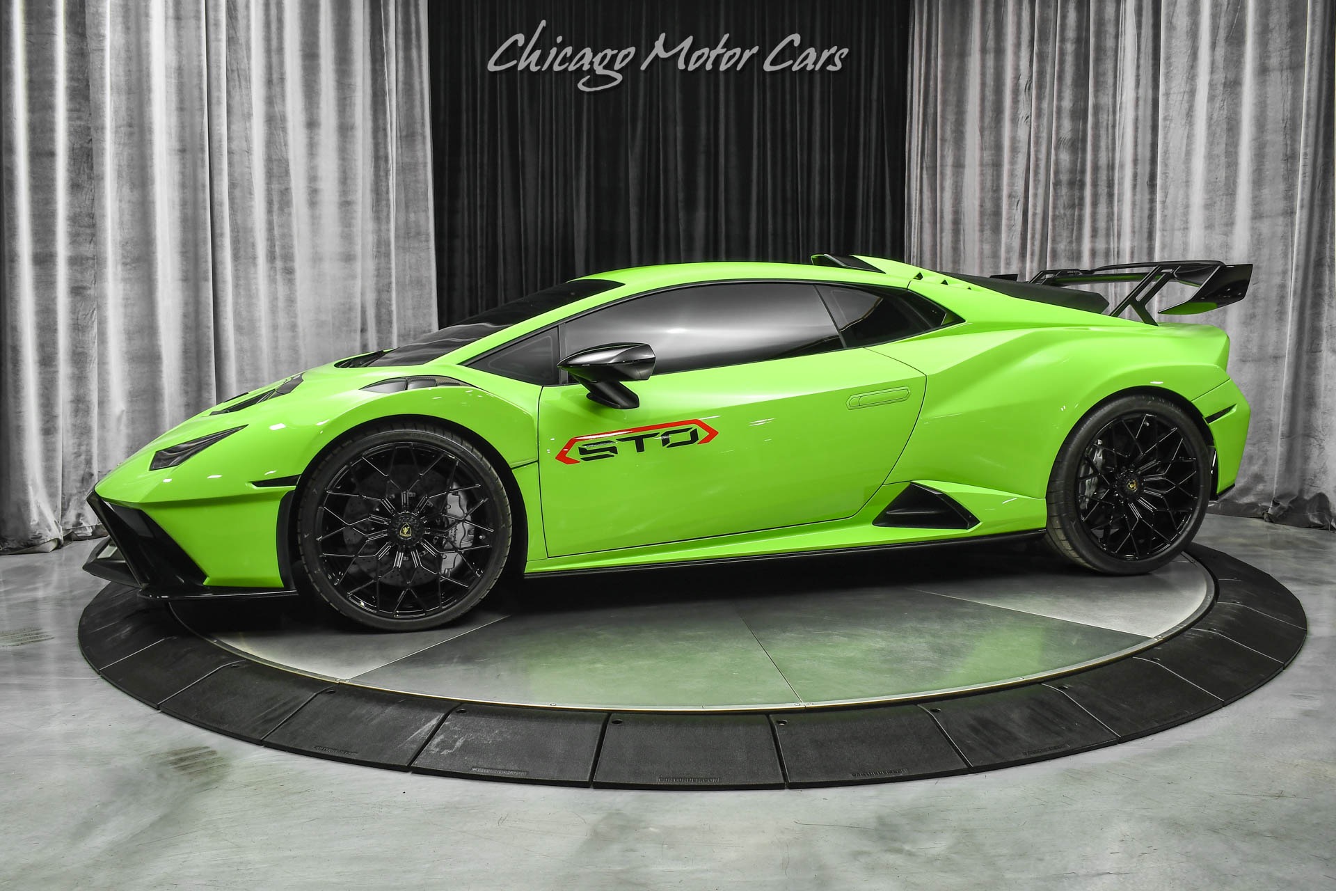 Used 2022 Lamborghini Huracan LP640-2 STO Coupe Upgraded Titanium Exhaust! Sport Seats! Only 1311 Miles! for sale Sold at Chicago Motor Cars in West Chicago IL 60185 1