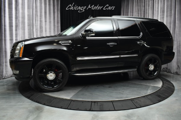 Used 2010 Cadillac Escalade SUV Rear Entertainment! Black on Black! Heated Front & Rear Seats! for sale Sold at Chicago Motor Cars in West Chicago IL 60185 1