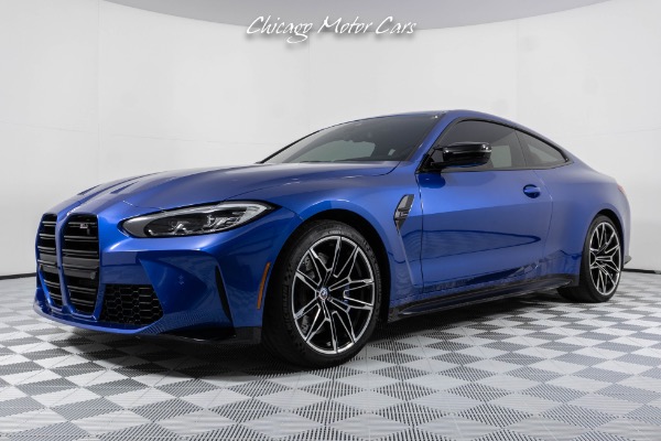 Used 2022 BMW M4 Competition Orange Interior! M Sport Seats! Front PPF Low Miles! Loaded!! for sale Sold at Chicago Motor Cars in West Chicago IL 60185 5