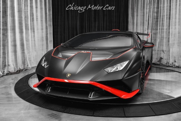 Used 2021 Lamborghini Huracan LP640-2 STO Coupe Factory Matte Paint! Carbon Fiber Exterior Pkg! HOT Spec! for sale Sold at Chicago Motor Cars in West Chicago IL 60185 2