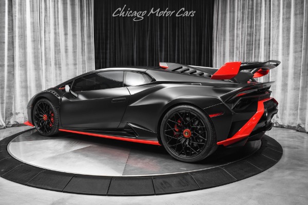 Used 2021 Lamborghini Huracan LP640-2 STO Coupe Factory Matte Paint! Carbon Fiber Exterior Pkg! HOT Spec! for sale Sold at Chicago Motor Cars in West Chicago IL 60185 3