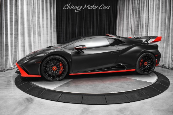 Used 2021 Lamborghini Huracan LP640-2 STO Coupe Factory Matte Paint! Carbon Fiber Exterior Pkg! HOT Spec! for sale Sold at Chicago Motor Cars in West Chicago IL 60185 1