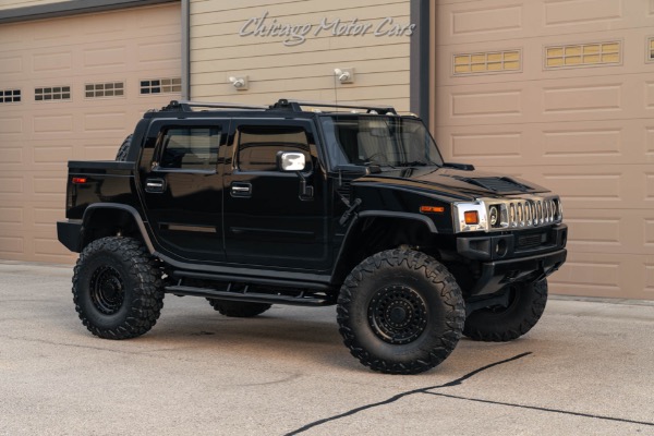 Used 2005 HUMMER H2 SUT 4X4 Pickup ONLY 24k Miles! 40 Yokohama X-MT Tires! 4 Inch Lift! for sale Sold at Chicago Motor Cars in West Chicago IL 60185 4