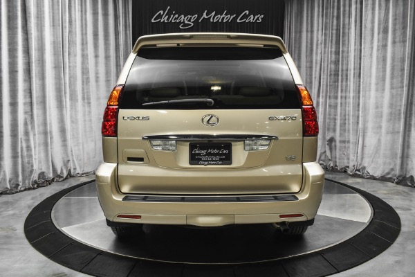 Used 2007 Lexus GX470 SUV Nav + Audio Pkg! Third Row Seating! TRD Wheels! Excellent Condition! for sale Sold at Chicago Motor Cars in West Chicago IL 60185 4