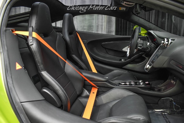 Used-2022-McLaren-GT-Luxe-Coupe-ONLY-2K-Miles-RARE-Flux-Green-Paint-FULL-Body-PPF