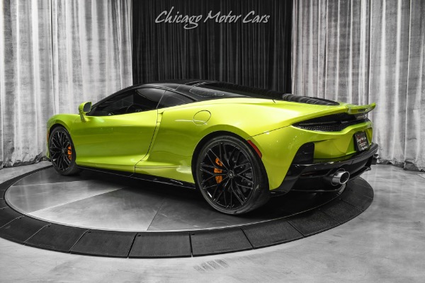Used 2022 McLaren GT Luxe Coupe ONLY 2K Miles! RARE Flux Green Paint! FULL Body PPF! for sale Sold at Chicago Motor Cars in West Chicago IL 60185 3
