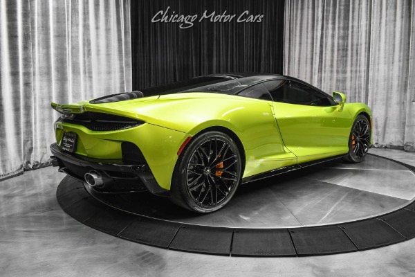 Used 2022 McLaren GT Luxe Coupe ONLY 2K Miles! RARE Flux Green Paint! FULL Body PPF! for sale Sold at Chicago Motor Cars in West Chicago IL 60185 5
