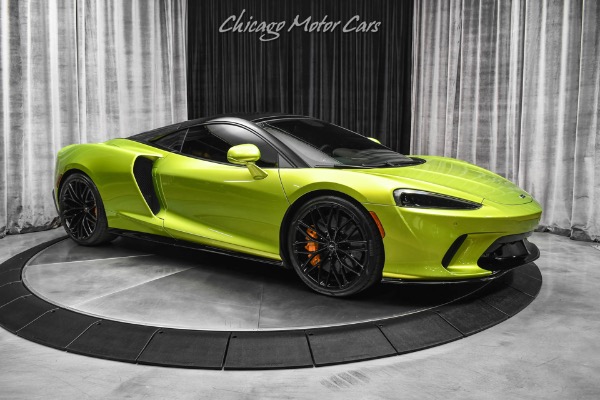 Used 2022 McLaren GT Luxe Coupe ONLY 2K Miles! RARE Flux Green Paint! FULL Body PPF! for sale Sold at Chicago Motor Cars in West Chicago IL 60185 6