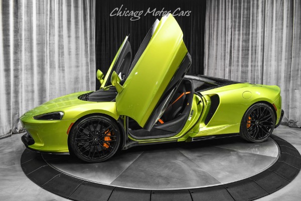 Used 2022 McLaren GT Luxe Coupe ONLY 2K Miles! RARE Flux Green Paint! FULL Body PPF! for sale Sold at Chicago Motor Cars in West Chicago IL 60185 1