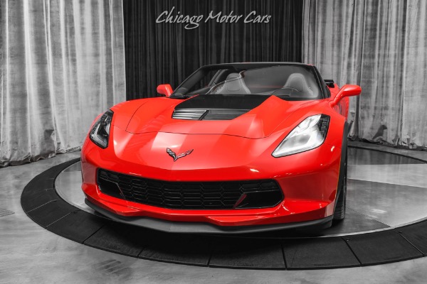 Used 2016 Chevrolet Corvette Z06 Coupe! Manual Transmission! Torch Red on Black! 650HP / 650TQ! for sale Sold at Chicago Motor Cars in West Chicago IL 60185 2