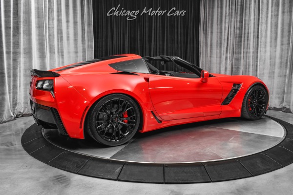 Used 2016 Chevrolet Corvette Z06 Coupe! Manual Transmission! Torch Red on Black! 650HP / 650TQ! for sale Sold at Chicago Motor Cars in West Chicago IL 60185 5