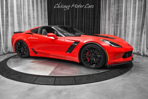 Used 2016 Chevrolet Corvette Z06 Coupe! Manual Transmission! Torch Red on Black! 650HP / 650TQ! for sale Sold at Chicago Motor Cars in West Chicago IL 60185 6