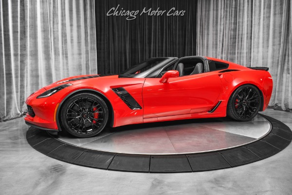 Used 2016 Chevrolet Corvette Z06 Coupe! Manual Transmission! Torch Red on Black! 650HP / 650TQ! for sale Sold at Chicago Motor Cars in West Chicago IL 60185 1