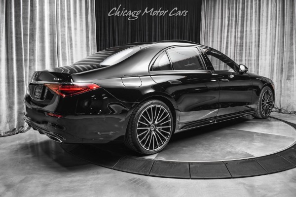Used 2023 Mercedes-Benz S500 4Matic Sedan AMG Line! 3D Technology Pack! Night Pack! AMG V-Spoke Wheels! for sale Sold at Chicago Motor Cars in West Chicago IL 60185 5