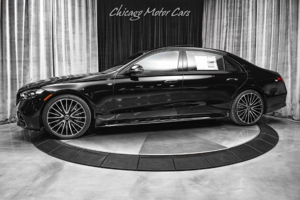 Used 2023 Mercedes-Benz S500 4Matic Sedan AMG Line! 3D Technology Pack! Night Pack! AMG V-Spoke Wheels! for sale Sold at Chicago Motor Cars in West Chicago IL 60185 1