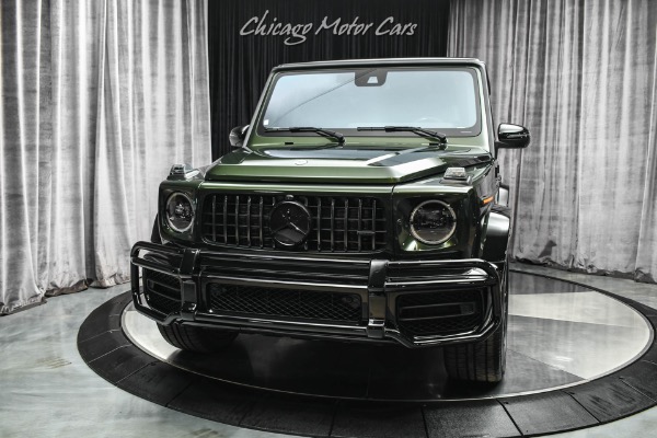 Used 2022 Mercedes-Benz G63 AMG 4Matic SUV G Manufaktur Interior Pkg Plus! Carbon Fiber! ONLY 24 Miles! for sale Sold at Chicago Motor Cars in West Chicago IL 60185 2