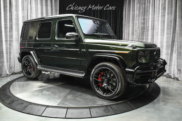 Used-2022-Mercedes-Benz-G63-AMG-4Matic-SUV-G-Manufaktur-Interior-Pkg-Plus-Carbon-Fiber-ONLY-24-Miles