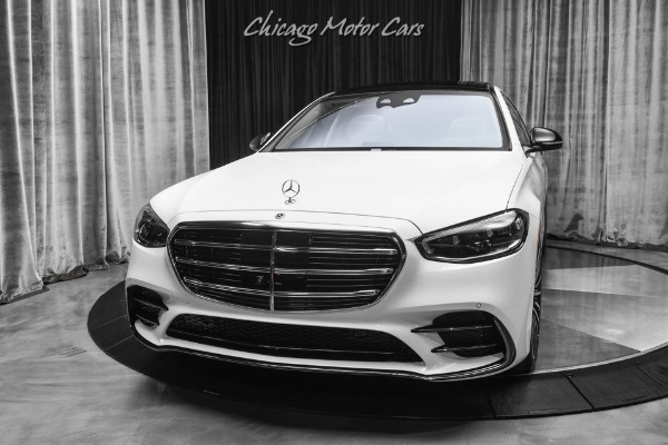 Used 2023 Mercedes-Benz S500 4Matic Sedan AMG Line! Night Pkg! AMG Wheels! DELIVERY MILES! for sale Sold at Chicago Motor Cars in West Chicago IL 60185 2