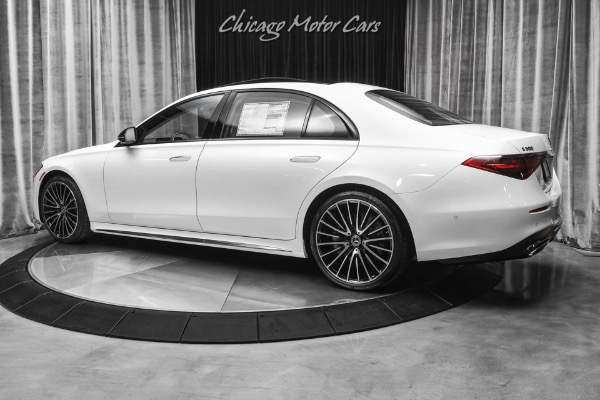 Used 2023 Mercedes-Benz S500 4Matic Sedan AMG Line! Night Pkg! AMG Wheels! DELIVERY MILES! for sale Sold at Chicago Motor Cars in West Chicago IL 60185 3